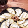 ☻☻☻☻☻☻☻☻☻☻'s cooksnap of when they made ワインに！フレッシュリンゴとクリチの前菜.