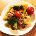 クックNLITUD☆'s cooksnap of when they made たっぷり野菜と豚もも肉のオイスター炒め.