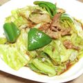 mikosanta's cooksnap of when they made 回鍋肉～甜麺醤+豆板醤使用で本格派に～.