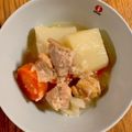 しあわせファミリー's cooksnap of when they made ＊鶏肉と大根の甘酒煮＊.