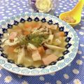 toraちゃん♪'s cooksnap of when they made 大根のコンソメスープ.