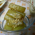 まゆチップ☆'s cooksnap of when they made 田舎風✿ふきのゴマ油炒め✿.