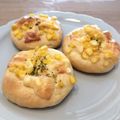 hikaru514's cooksnap of when they made 簡単手作りパン☆ふわふわコーンマヨ.