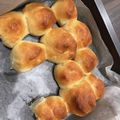 魅惑の兼業主婦's cooksnap of when they made 簡単！ふっくら！冷蔵庫発酵でちぎりパン.