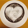 KIWI♡♡♡'s cooksnap of when they made 簡単バレンタイン！濃厚本格ガトーショコラ.