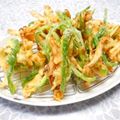＠迷子＠'s cooksnap of when they made ピーマンと竹輪のかき揚げ★.