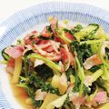 新妻あや's cooksnap of when they made ベーコンとセロリのきんぴら黒胡椒風味.