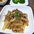 o☆shino's cooksnap of when they made 中華風☆大根と豚ｺﾏのｵｲｽﾀｰ炒め♪.