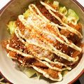 mooooo★'s cooksnap of when they made ランチに☆鶏もも肉のコチュマヨ丼.
