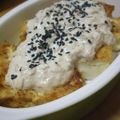 りんりん母さん's cooksnap of when they made ツナマヨで！　ごまごま豆腐ステーキ.