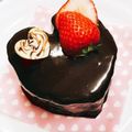 ＊たますけ＊'s cooksnap of when they made 本命バレンタイン♡大人のチョコケーキ2.