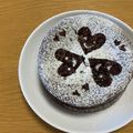 ☆misacchi's cooksnap of when they made 生クリーム無、板チョコ1枚ガトーショコラ.