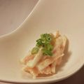 大魔女's cooksnap of when they made 長いもサラダ✿めんたいソース和え.