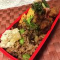 マールマル's cooksnap of when they made 玄米と舞茸のチャーハン　焼肉味.
