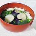 Yukiまむ's cooksnap of when they made 揚げ茄子の味噌汁.