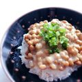 hiroerico's cooksnap of when they made 一人ランチに。納豆チーズ丼.