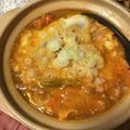 マールマル's cooksnap of when they made キムチ残り汁 de おじや.