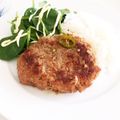 くっくペタ's cooksnap of when they made 簡単おいしい＊豆腐ハンバーグ.