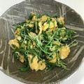 ku1706's cooksnap of when they made 水菜と卵の炒め物.
