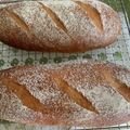 nyanだふる's cooksnap of when they made 時短フランスパン（長さ30㎝）.