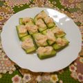 pitachan1's cooksnap of when they made 簡単！きゅうりの明太マヨボート(^O^).