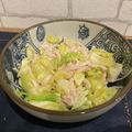 karikaricookie's cooksnap of when they made サラダチキンとキャベツの和え物.