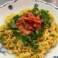 クックZ8J4H4☆'s cooksnap of when they made サッポロ一番 豚キムチ大皿あえめん.