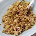 クックI0PH8E☆'s cooksnap of when they made 鮭と高菜のチャーハン.