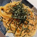 hys182's cooksnap of when they made 惚れる☆明太子パスタ.