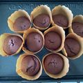 クックMHIDI3☆'s cooksnap of when they made バレンタインに♡ダブルチョコマフィン.