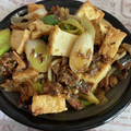 ♡キキララMam♡'s cooksnap of when they made 厚揚げのサバ缶炒め.