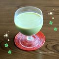 Miiyasusho's cooksnap of when they made ☆豆乳!青汁!黒酢♪でスムージー風☆.