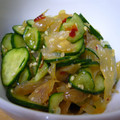 178tomo's cooksnap of when they made くらげとキュウリの和え物.