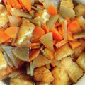 ゆか☆猫's cooksnap of when they made 土鍋で簡単！大根とさつま揚げの煮物.
