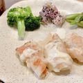 りょうちんワイフ's cooksnap of when they made 鶏ササミの大葉チーズ巻きのめんつゆ焼き.