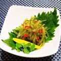 辰夫女子's cooksnap of when they made シャキシャキ生茎わかめの中華サラダ.
