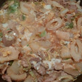 Ｍぱん's cooksnap of when they made あと一品に♪白菜と豚肉の卵とじ.