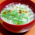 ✿ykyk✿'s cooksnap of when they made 白菜漬け物を使って☆簡単酸辣湯スープ.