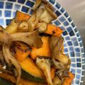 クックNSCKGQ☆'s cooksnap of when they made かぼちゃと舞茸のバター醤油炒め.