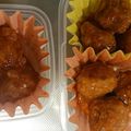 しろたんぷー's cooksnap of when they made レンジで簡単☆お弁当に・ミートボール。.
