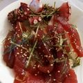 桜白猫's cooksnap of when they made 15分つけるだけ！まぐろ漬け丼♪.