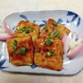 みっちゃん❇️68's cooksnap of when they made ヘルシー節約一品♪凍り豆腐の生姜ソース♪.