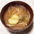 わたさな2016's cooksnap of when they made 娘の好きなもやしの味噌汁♬.