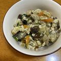 のあみら's cooksnap of when they made 野菜たっぷり栄養満点♡炒り豆腐.