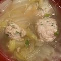 モクたん's cooksnap of when they made 【鶏団子】柚子香る大葉つみれ.