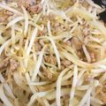 クック15FFG6☆'s cooksnap of when they made ラーメン屋さん風もやし炒め.