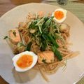 しゅうう's cooksnap of when they made 魚介とアボガドの＊レモンバター醤油炒め.