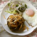 花時計咲いた's cooksnap of when they made お箸で食べる☆やわらか煮込みハンバーグ.