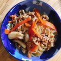 ♡さなまーま♡'s cooksnap of when they made 牛肉と春雨のピリ辛炒め【作りおき】.