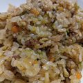 ゆきんこ224's cooksnap of when they made 牛肉ときのこの混ぜ込みバターライス.